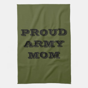 Serviette de cuisine Fière maman armée