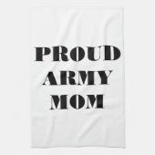 Serviette de cuisine Fière maman armée (Vertical)