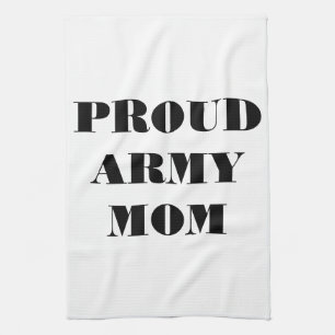 Serviette de cuisine Fière maman armée