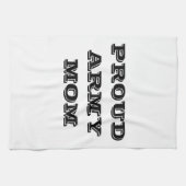 Serviette de cuisine Fière maman armée (Horizontal)