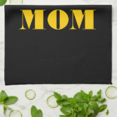 Serviette de cuisine Fière maman armée (Plié)
