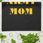 Serviette de cuisine Fière maman armée (Plié)