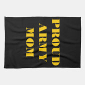 Serviette de cuisine Fière maman armée (Horizontal)