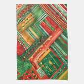 serviette de cuisine fiesta patchwork (Vertical)