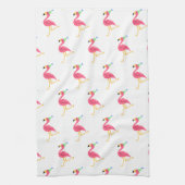 Serviette de cuisine Flamant rose (Vertical)