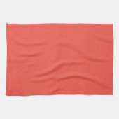 Serviette de cuisine Flamant rose orange (Horizontal)