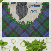 Serviette de cuisine Fletcher Scottie Dog (Plié)