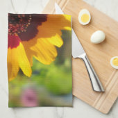 Serviette de cuisine - Fleur de couverture (Quart Plié)