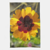 Serviette de cuisine - Fleur de couverture (Vertical)