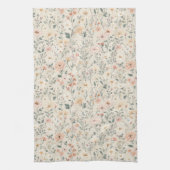 Serviette de cuisine fleur sauvage (Vertical)