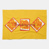 Serviette de cuisine Fleur Thanksgiving (Horizontal)