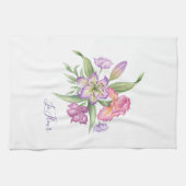 Serviette de cuisine fleurie (Horizontal)