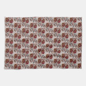Serviette de cuisine fleurie (Horizontal)