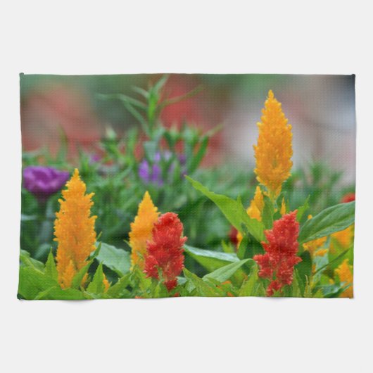 Serviette De Cuisine Fleurie (Horizontal)
