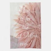 Serviette de cuisine "Fleurs/Pinkish" (Vertical)