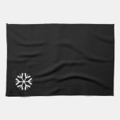 Serviette de cuisine Flocon de neige (Horizontal)