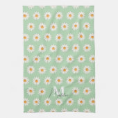 Serviette de cuisine florale - Cute et gaie (Vertical)