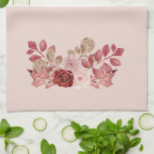 Serviette de cuisine florale de l'automne de Bourg (Plié)