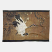 Serviette de cuisine florale de rouleau d'art (Horizontal)