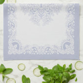 Serviette de cuisine florale victorienne (Plié)