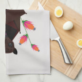 Serviette de cuisine Fox volant (Quart Plié)