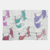 Serviette de cuisine Foxes Funky (Horizontal)