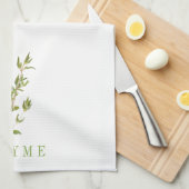 serviette de cuisine FRAÎCHE THYME (Quart Plié)