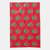 Serviette de cuisine framboise (Vertical)