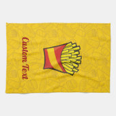 Serviette de cuisine française Fries (Horizontal)