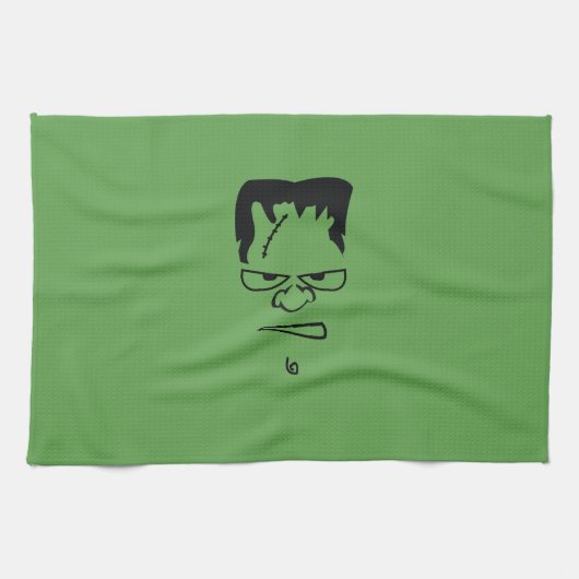 Serviette de cuisine Frankenstein (Horizontal)