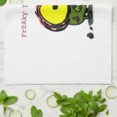 Serviette de cuisine Freaky Pea (Plié)