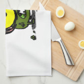 Serviette de cuisine Freaky Pea (Quart Plié)