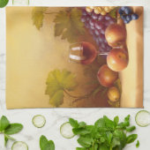 Serviette de cuisine / Fruit de vie fixe (Plié)