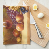 Serviette de cuisine / Fruit de vie fixe (Quart Plié)