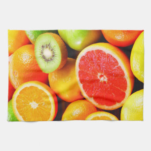 Serviette de cuisine/Fruits mélangés