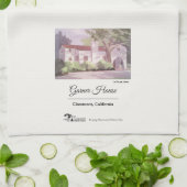 Serviette de cuisine - Garner House - Claremont CA (Plié)
