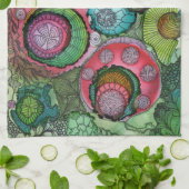 Serviette de cuisine "géniale" (Plié)