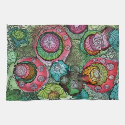 Serviette de cuisine "géniale" (Horizontal)