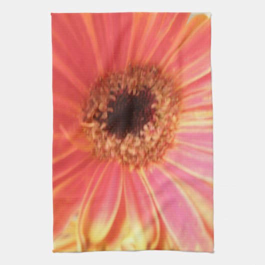 Serviette de cuisine Gerbera Daisy Flower (Vertical)