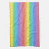 Serviette de cuisine givrée d'arc-en-ciel (Vertical)