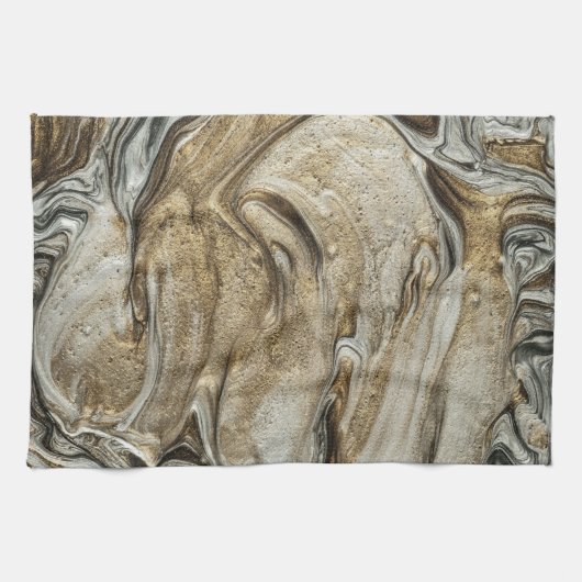 serviette de cuisine glamour 003 couleurs marron l (Horizontal)