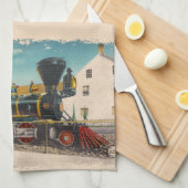 Serviette de cuisine Glenbrook de la locomotive vi (Quart Plié)