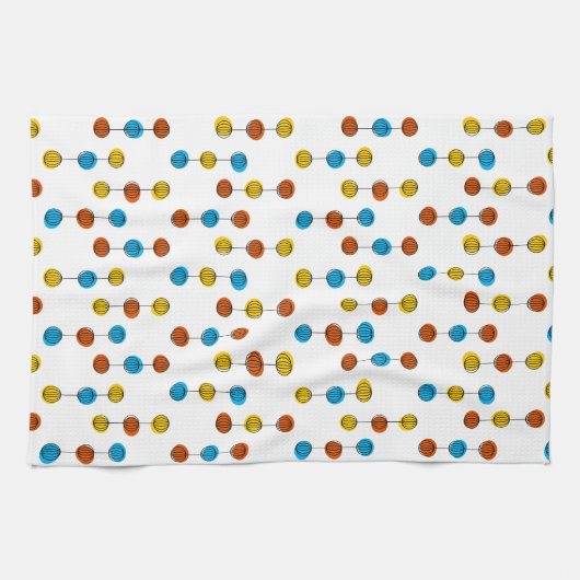 Serviette de cuisine Globe Lines (Horizontal)