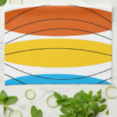 Serviette de cuisine Globe Stripe (Plié)