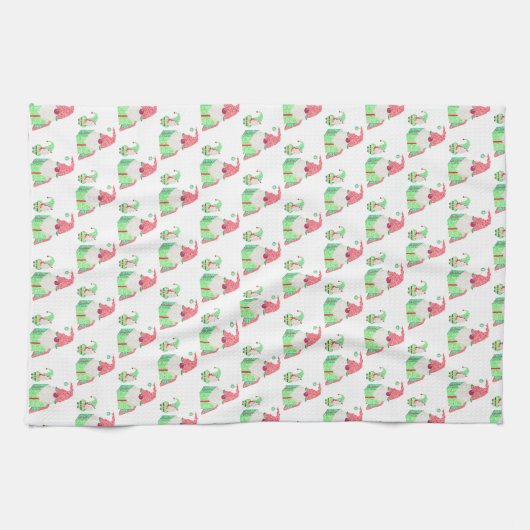 Serviette de cuisine Gnome Holiday (Horizontal)