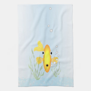 Serviette de cuisine Goldfish Bowl
