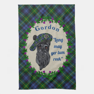 Serviette de cuisine Gordon Scottie Dog