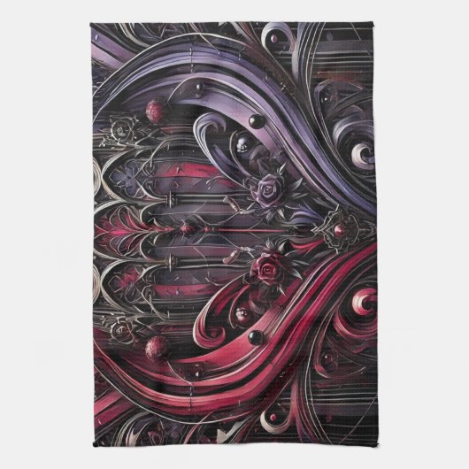 Serviette de cuisine gothique (Vertical)