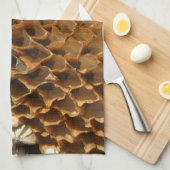 Serviette de cuisine - Graines de tournesol (Quart Plié)