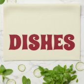 SERVIETTE DE CUISINE GRAPHIQUE (Plié)
